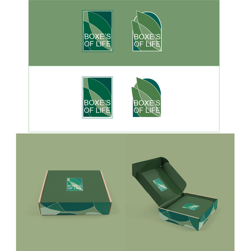 Ecological brand with the title 'boxe's of life'