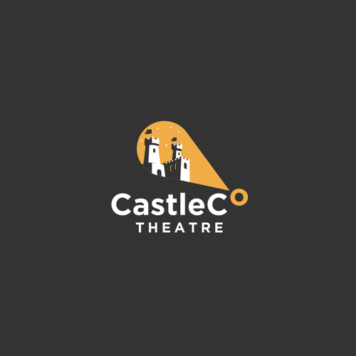 Theater logo with the title 'CastleCo Theatre'