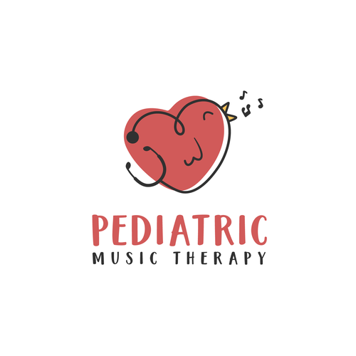 Singer logo with the title 'Pediatric Music Therapy'