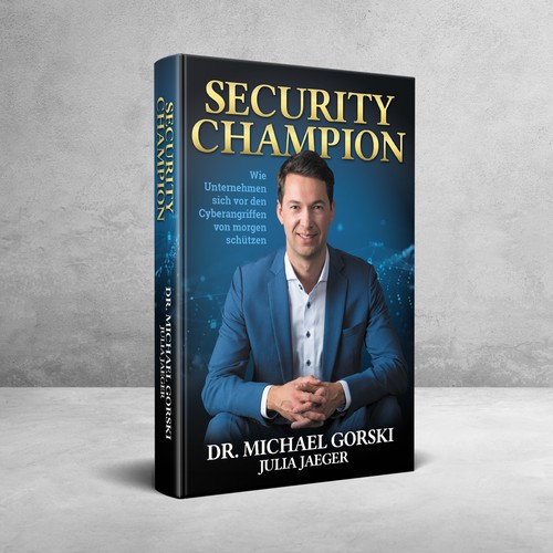 Bio design with the title 'Book cover design'