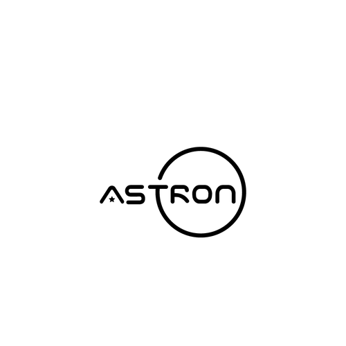 Astro logo with the title 'Logo Astron '