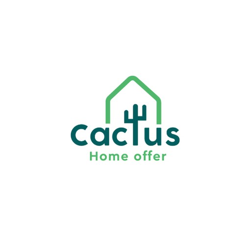 Cactus logo with the title 'Wordmark'
