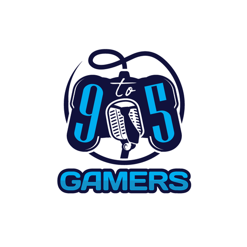 Gamer design with the title '9to5 Gamers'