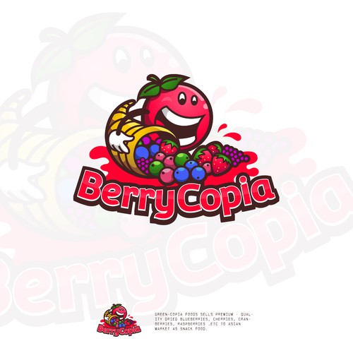Berry design with the title 'BerryCopia'
