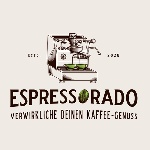 Logo with the title 'Espressorado Logo'