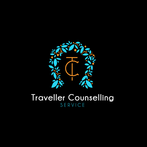 Horseshoe logo with the title 'Traveller Counselling'