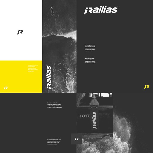 Accessories design with the title 'Railias'