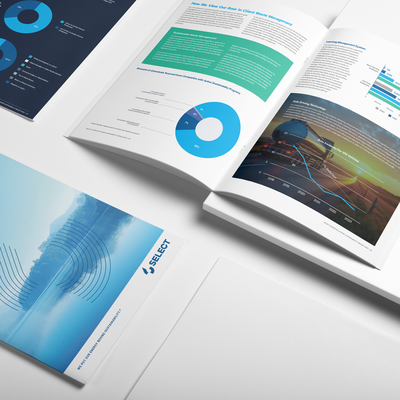 Sustainability Annual Report brochure design