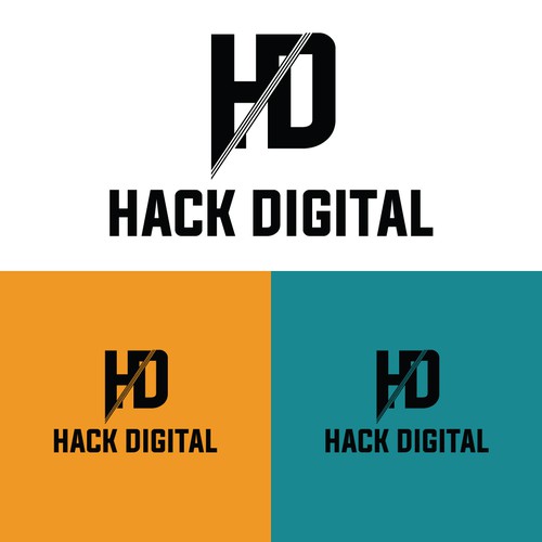 Magazine logo with the title 'Bold & Sharp Logo for the client'