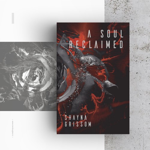 Horror book cover with the title 'Reclamation of the soul'