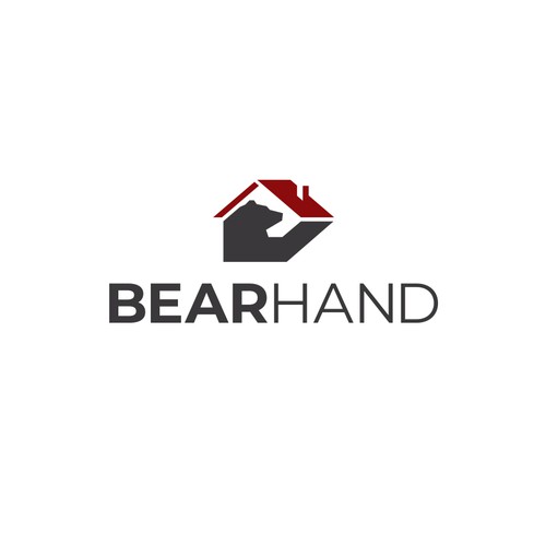 Craftsmanship logo with the title 'Bold Simple Bear Logo for Construction Company'