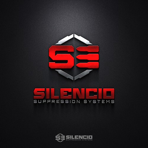 Textured design with the title 'Silencio '