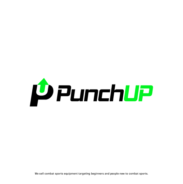 Emerald green logo with the title 'PunchUP'