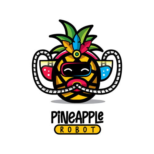 Pen design with the title 'drink bar logo'