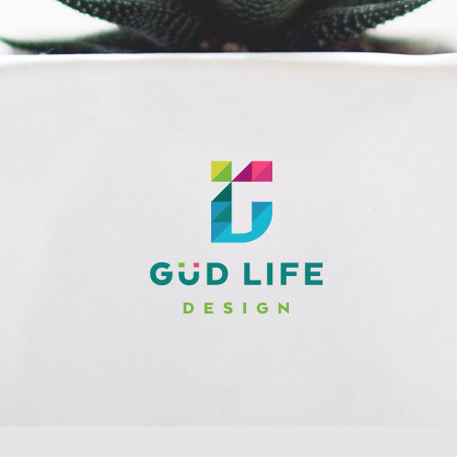 Appliance logo with the title 'Vibrant logo design for Güd Life Design'