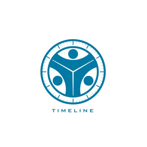 Human resources logo with the title 'Building Your Timeline: TimeLine Staffing'