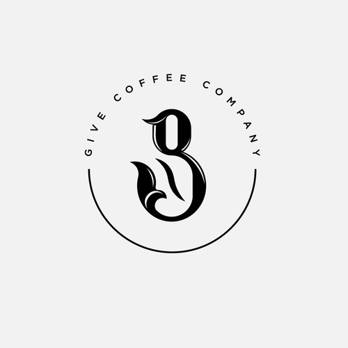 Social networking design with the title 'Logo concept for coffee shop and company'