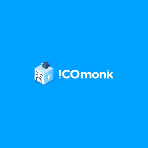 Monk logo with the title 'ICOmonk'