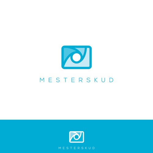 Web design brand with the title 'Mesterskud Photography logo'