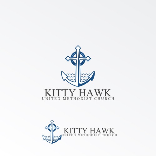 United design with the title 'Kitty Hawk United Methodist Church'