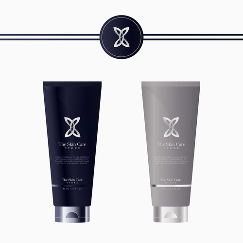 Skincare brand with the title 'luxury cosmetics'