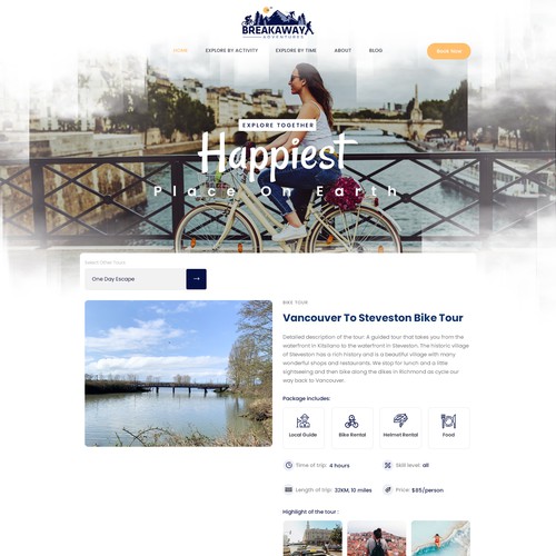 Soul design with the title 'Breakaway Adventures'