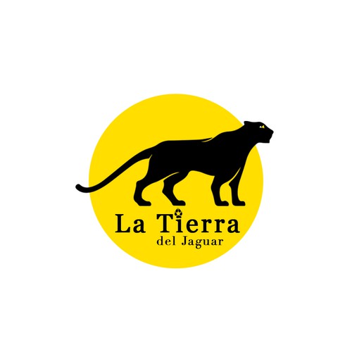 标题为“La Tierra del Jaguar”的捷豹标志