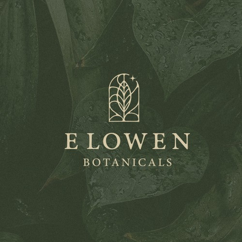 Plant design with the title 'Elowen Botanicals'