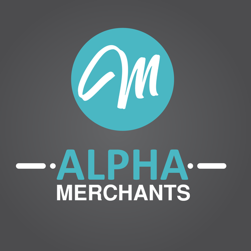 Sans serif logo with the title 'logo concept for online start up '