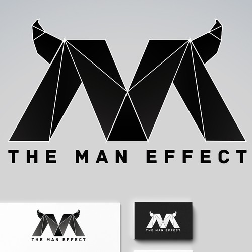 Manly design with the title 'The man effect '