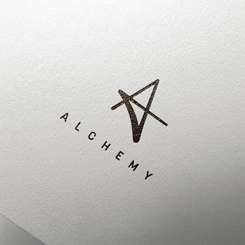 Ink brand with the title 'Alchemy logo'
