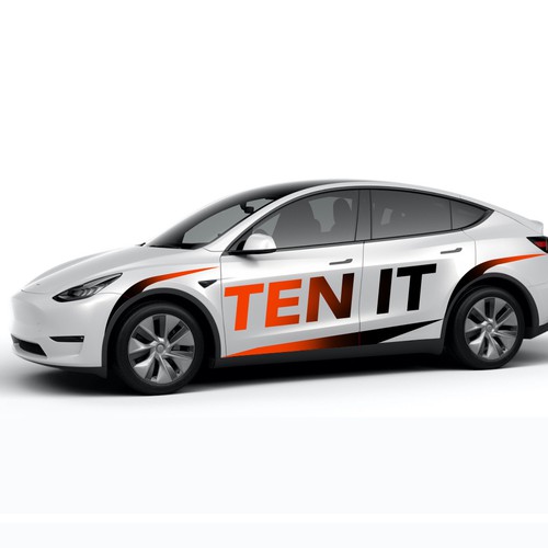 Wrapping design with the title 'TEN IT'