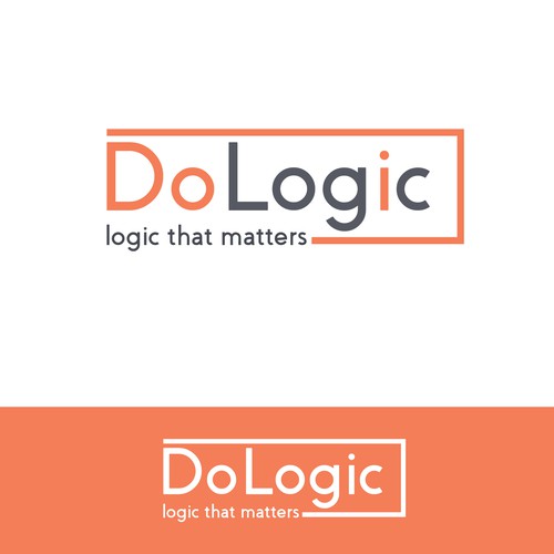 Tech company logo with the title 'Do Logic Logo'