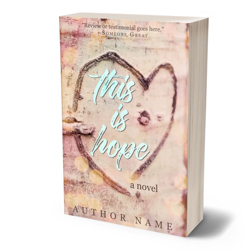 Pink book cover with the title 'Novel: Memoir Women's Literature'