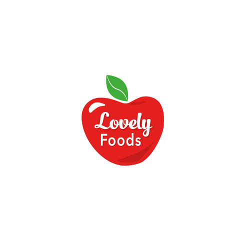 Happy brand with the title 'Lovely Food Logo'