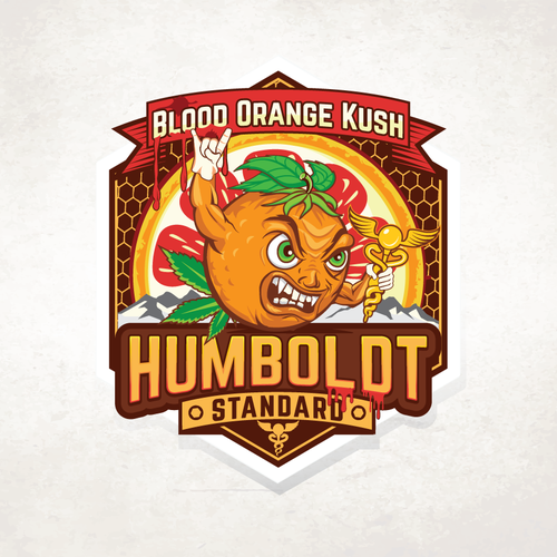 Marijuana design with the title 'Humboldt Standard '