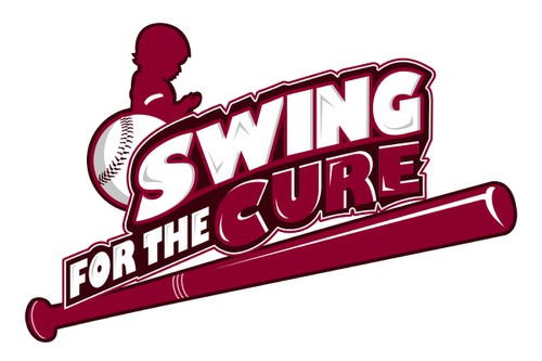 Corporate identity logo with the title 'A new logo for a Baseball for St. Jude!'