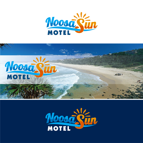 Ocean brand with the title 'Noosa Sun Motel'