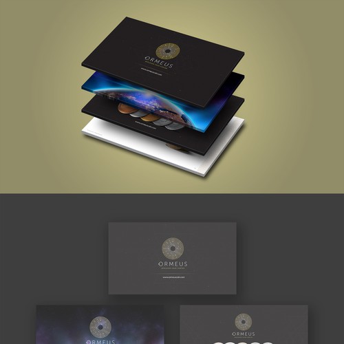 Mining design with the title 'Ormeus Coin Presentation'