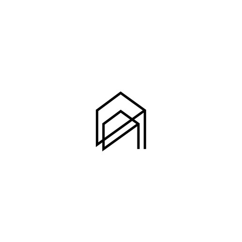 Studio brand with the title 'Architects Office Logo Design'