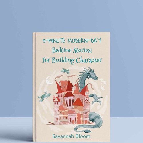 Fairy tale book cover with the title 'Book cover'