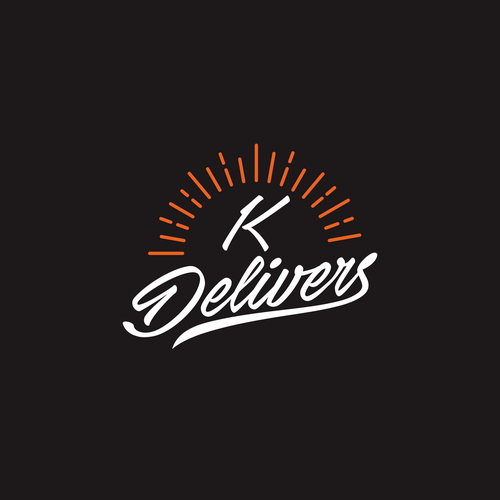 New design with the title 'Delivery Food Logo Company'