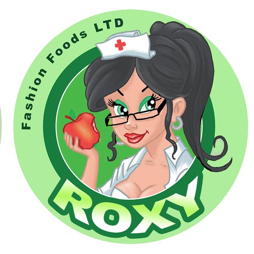 Fruit artwork with the title 'Fruits character'