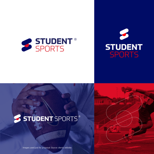 Student logo with the title 'Logo for sports company'