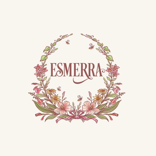 Beauty design with the title 'Esmerra'