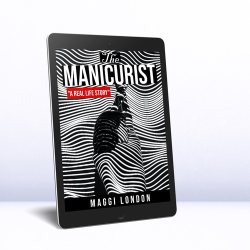 Black and white book cover with the title 'Ebook cover concept'