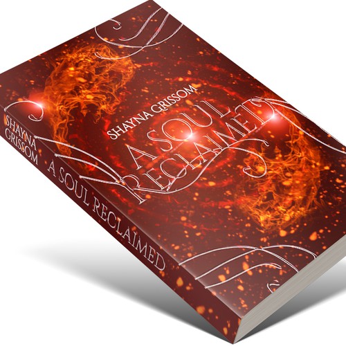 Red book cover with the title 'A soul reclaimed'