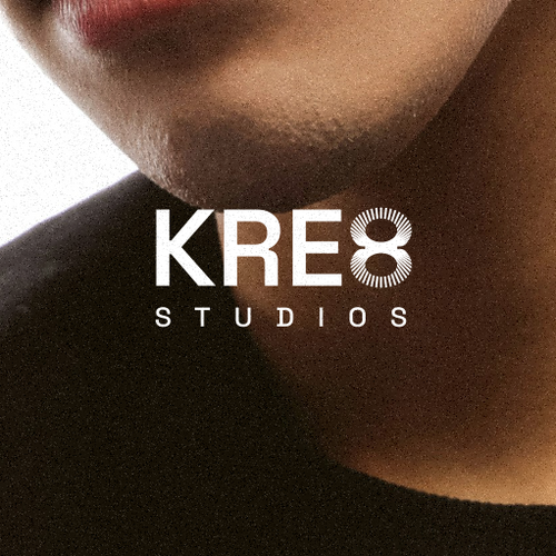 Brand logo with the title 'KRE8'