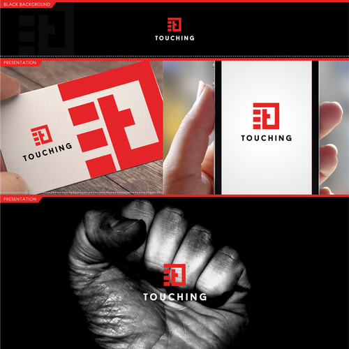 Touch design with the title 'logo for a tech company'