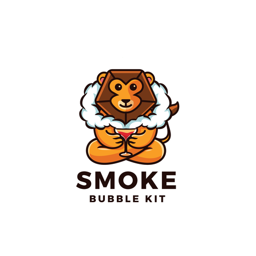 Smoke logo with the title 'Logo for sale!'